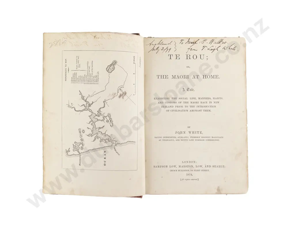 White John - Te Rour or The Maori At Home Image 1++