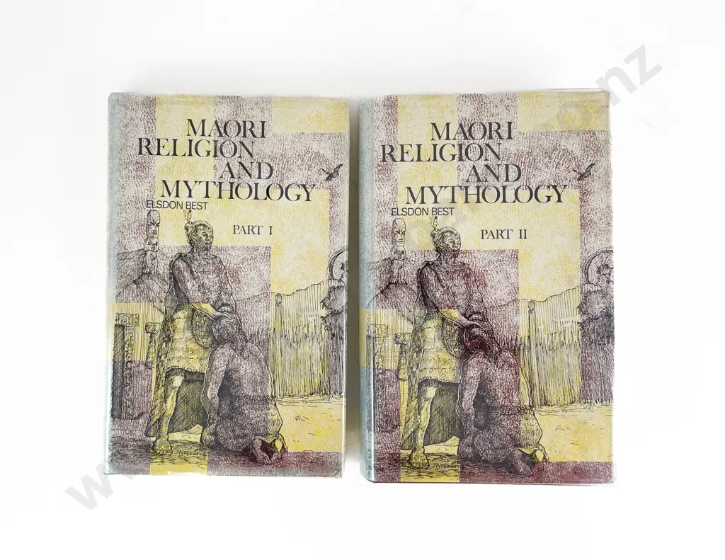 Best, Elsdon, Maori Religion And Mythology, (Parts I & II) Image 1++