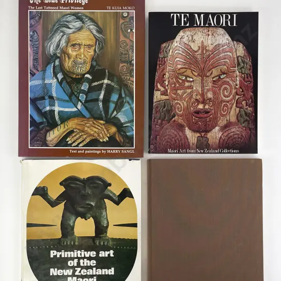 4 New Zealand Art Reference Books