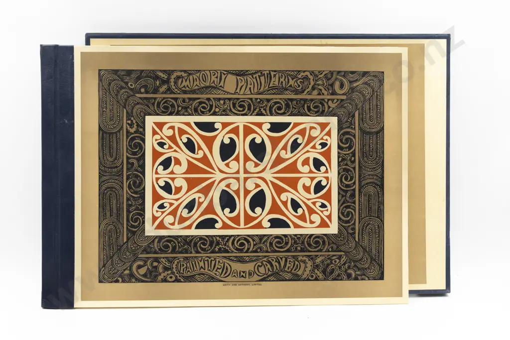 Menzies J H - Maori Patterns Painted And Carved Image 1++