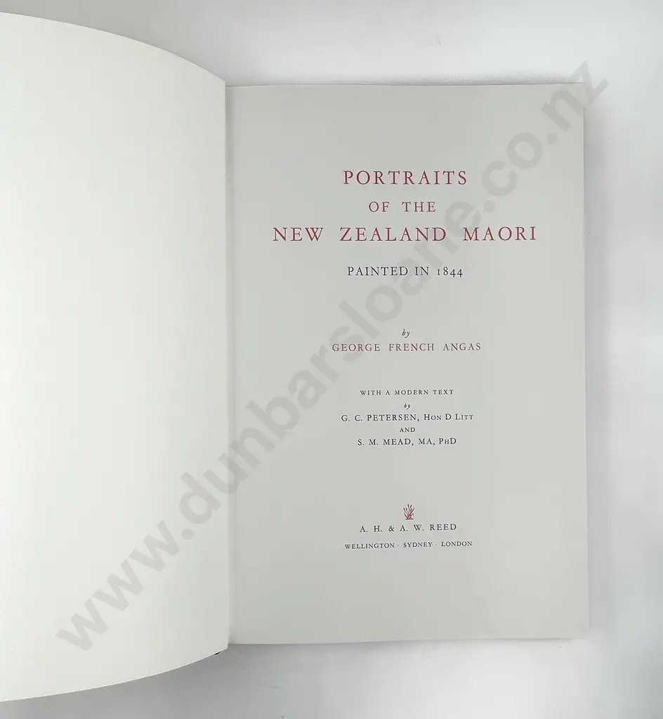 Angas George French - Portraits Of The New Zealand Maori Image 1++