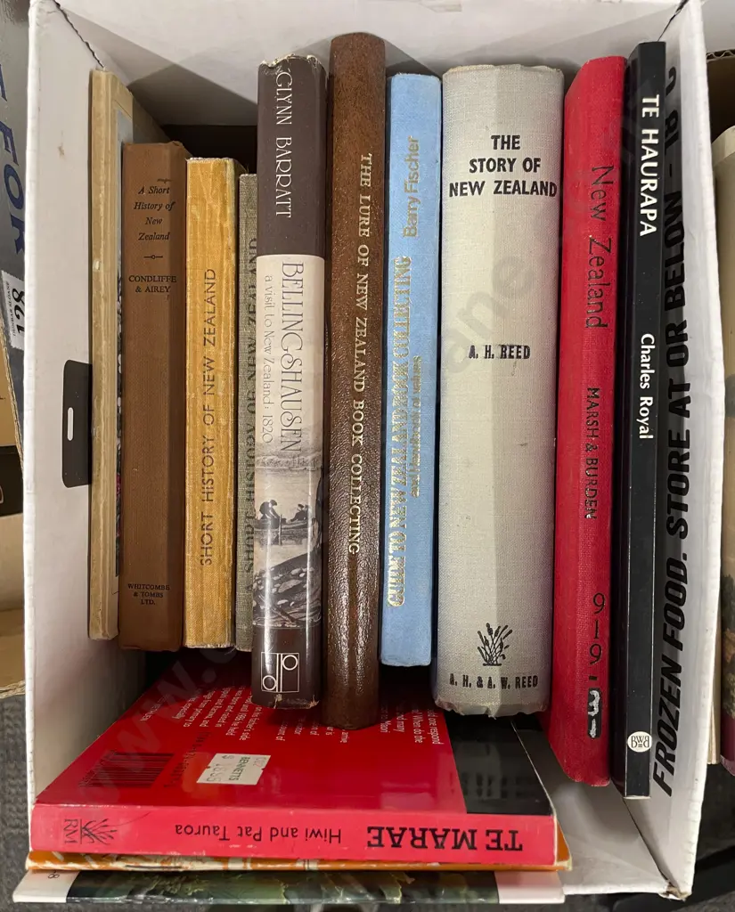 Box Of Assorted Maori/NZ Books Image 1++