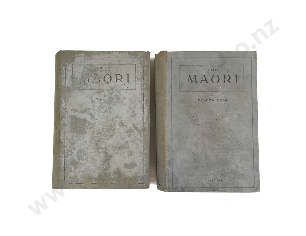 Best Elsdon - The Maori 2 Volumes Image 1++