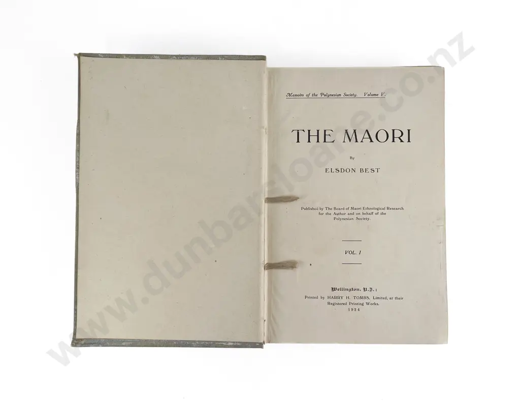 Best Elsdon - The Maori 2 Volumes Image 1++