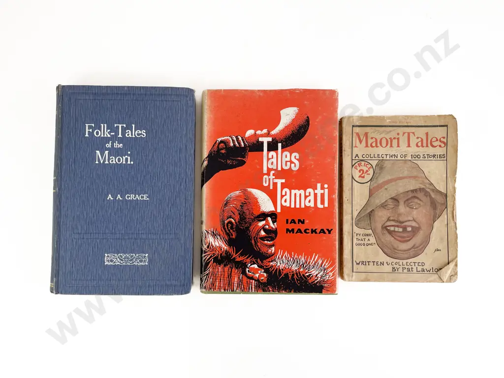 3 Books On Maori Folk Tales Image 1++