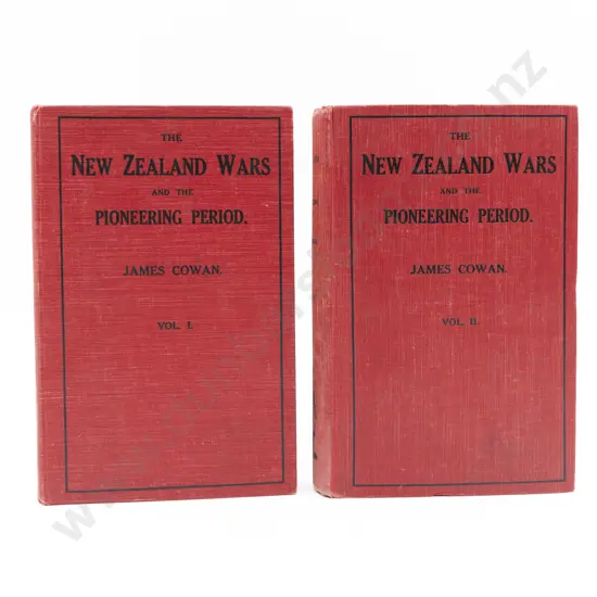 Cowan James - The New Zealand Wars