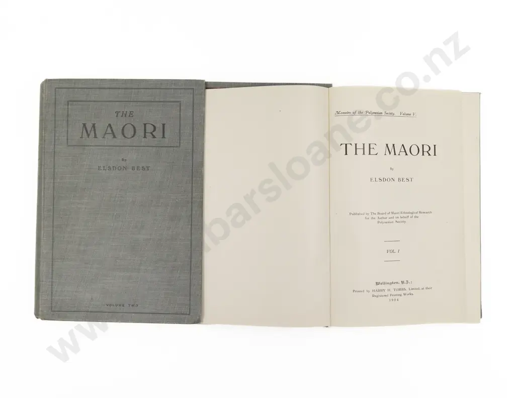 Best Elsdon - The Maori 2 Volumes Image 1++