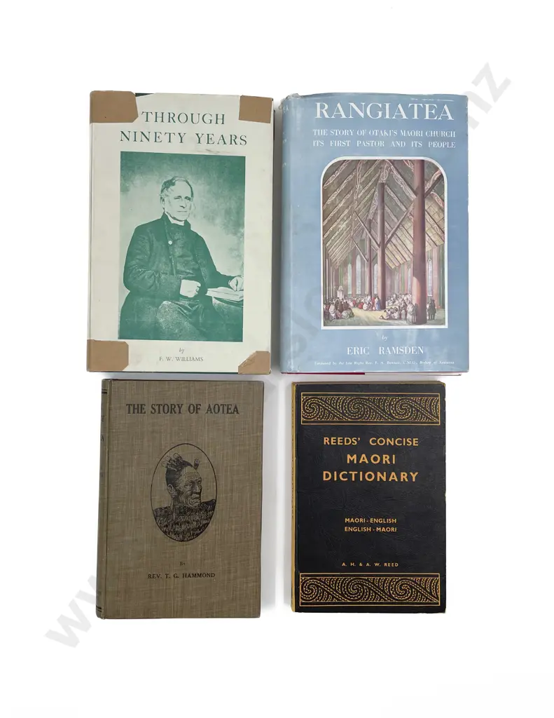 4 Maori Related Volumes Image 1++