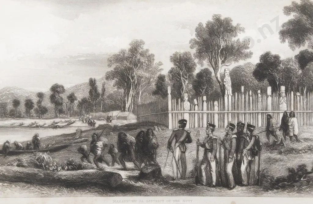 Brees Sameul Charles - Guide And Description of the Panorama Of New Zealand Image 1++