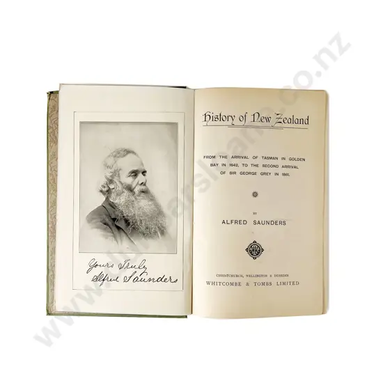 Saunders Alfred - History of New Zealand 2 Volumes