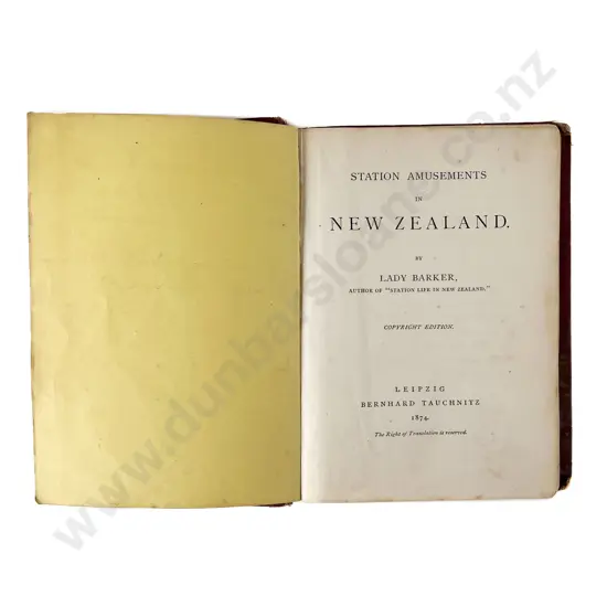 Lady Barker - Station Life In New Zealand