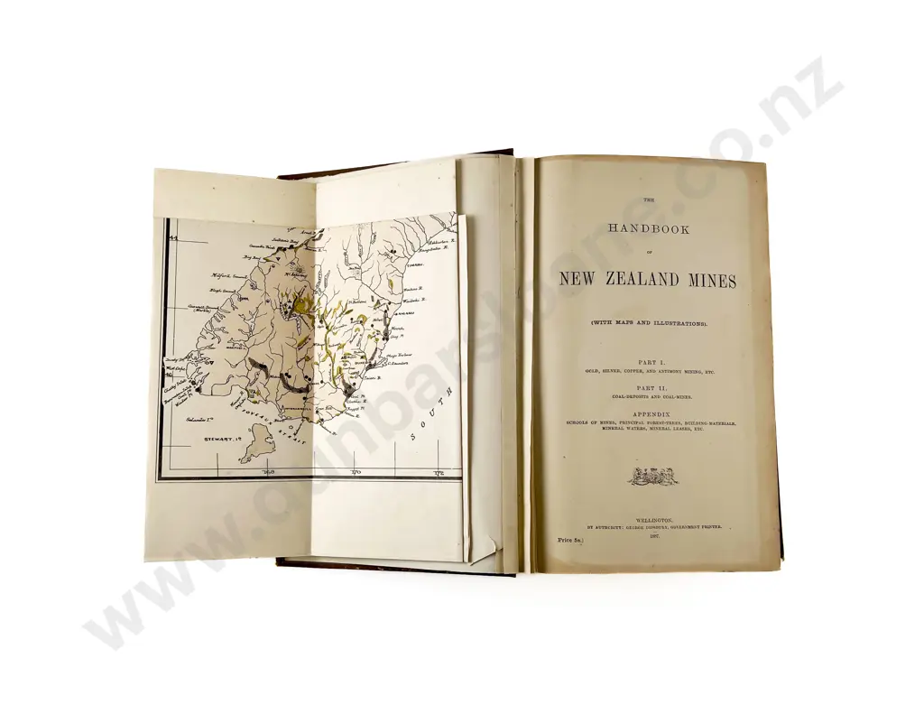 (-) The Handbook of New Zealand Mines Image 1++