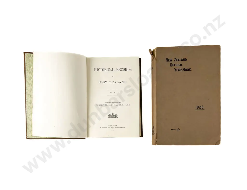 McNab Robert - Historical Records of New Zealand Vol II Image 1++