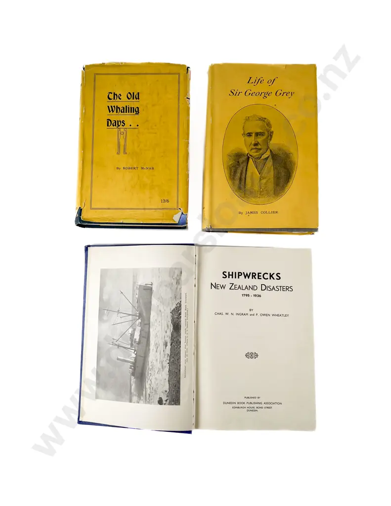 2 New Zealand Seafaring Related Books Image 1++