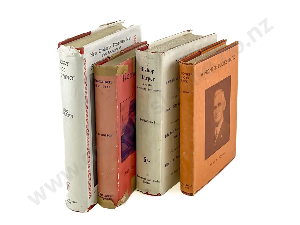 5 New Zealand Historical Biographies Image 1++