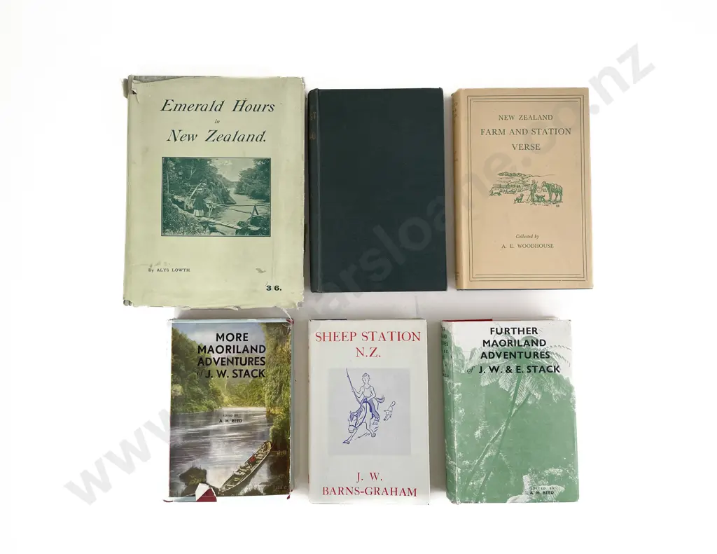 6 New Zealand Historical Books Image 1++