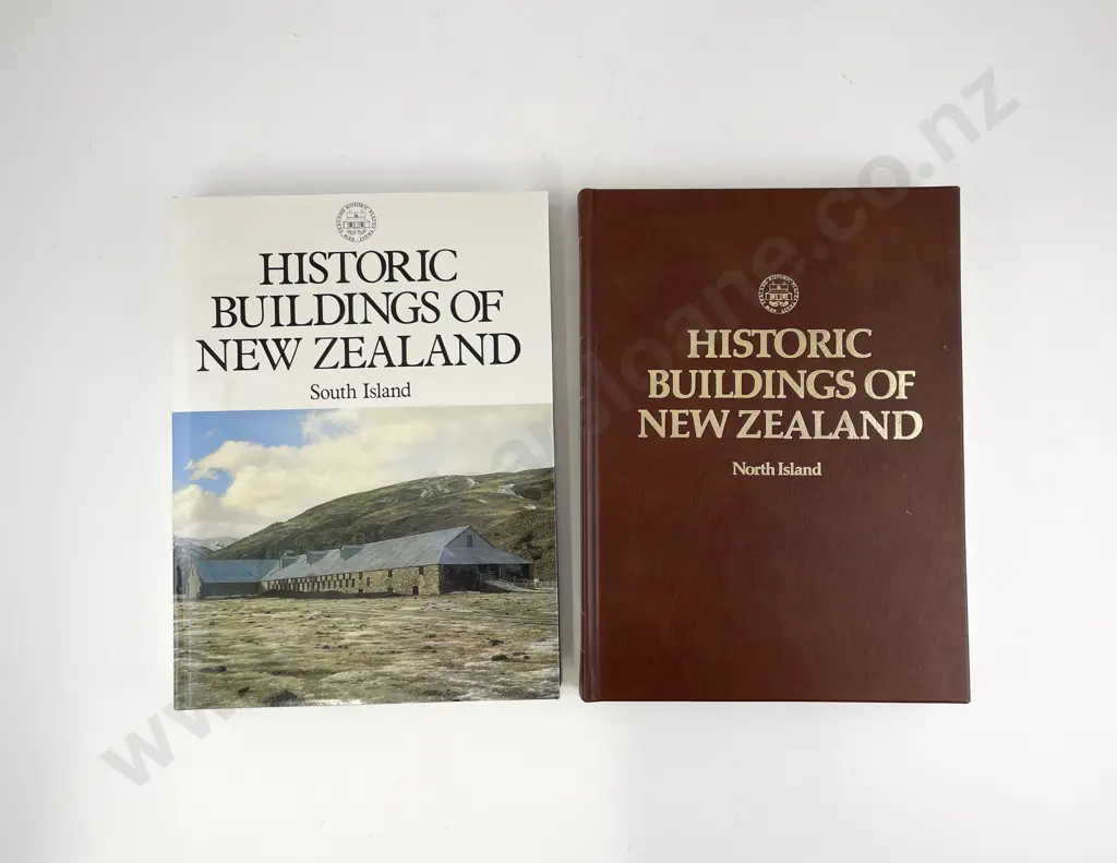 (-) Historical Buildings Of New Zealand North & South Island 2 Volumes Image 1++