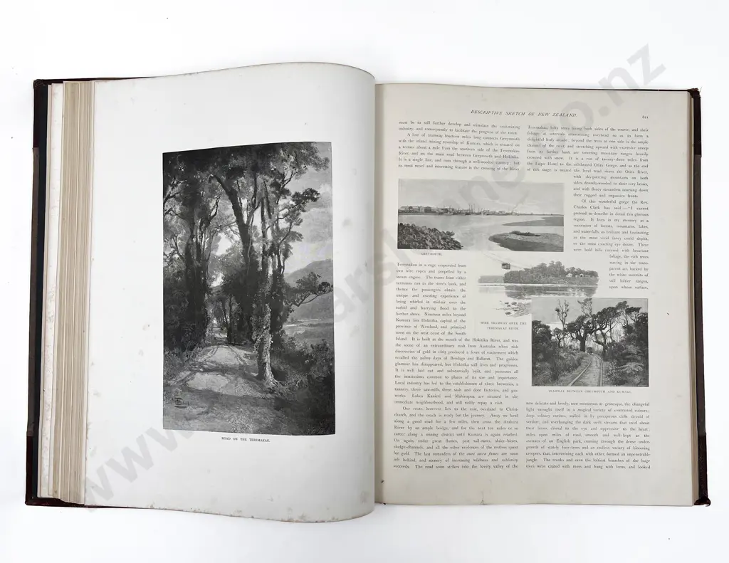 Garran Hon Andrew - The Picturesque Atlas Of Australasia (Vol III New Zealand) Image 1++