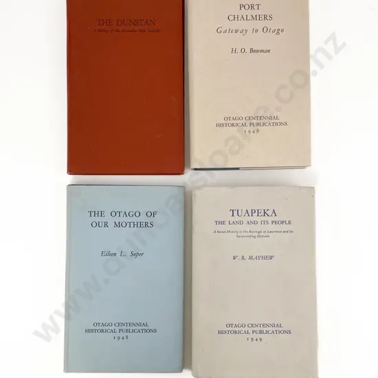4 Otago Centennial Historical Publications