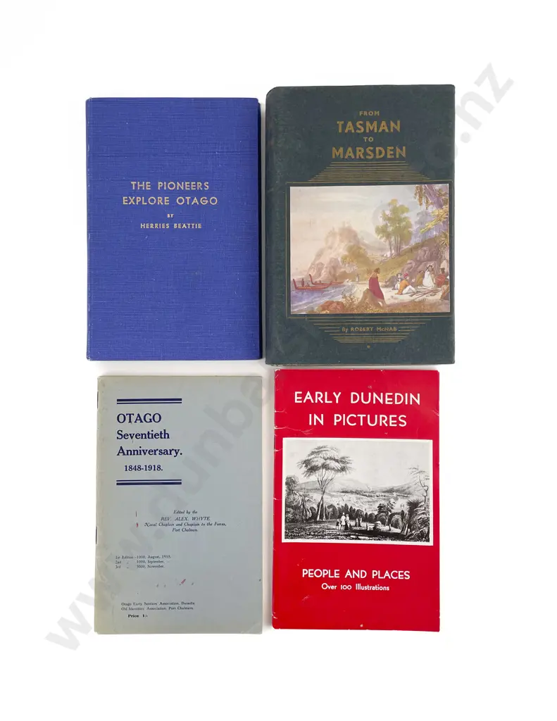 4 Volumes - Otago Dunedin Marsden Etc Image 1++