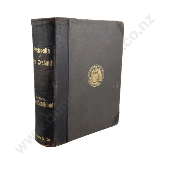 (-) The Cyclopedia Of New Zealand Vol 4 Otago & Southland Provincial Districts