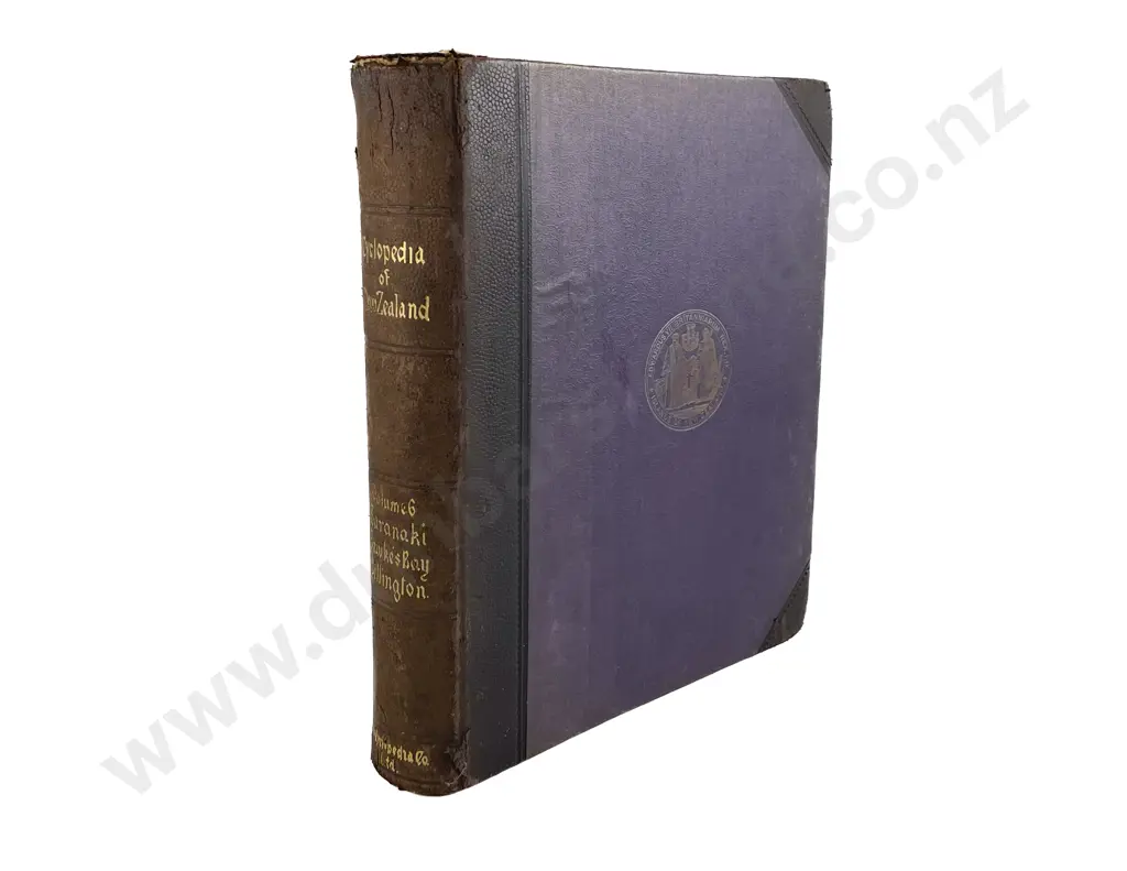 (-) The Cyclopedia of New Zealand Vol 6 Taranaki Hawkes Bay & Wellington Provincial Districts Image 1++