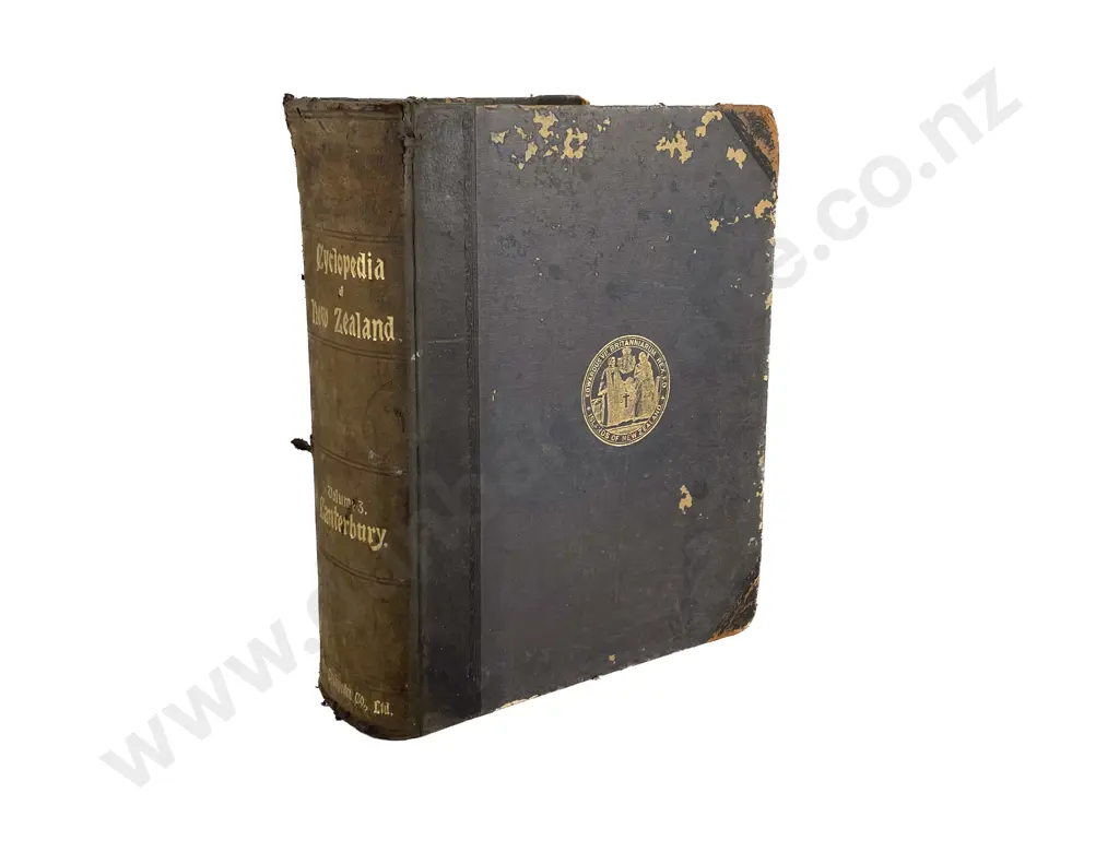 (-) The Cyclopedia of New Zealand Volume3 Canterbury Provincial District Image 1++
