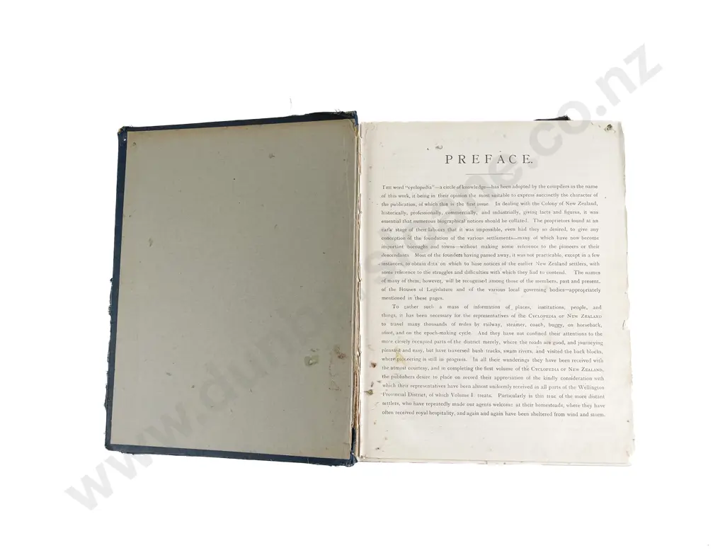 (-) The Cyclopedia Of New Zealand Volume 1 Wellington Provincial District Image 1++