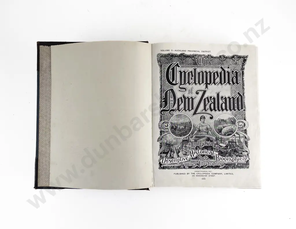(-) The Cyclopedia of New Zealand Volume 2 Auckland Provincial District Image 1++