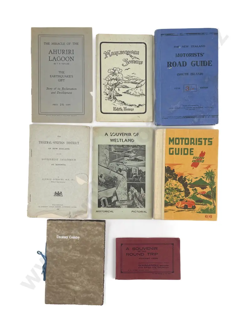 8 Various Travel & Tourist Booklets Image 1++