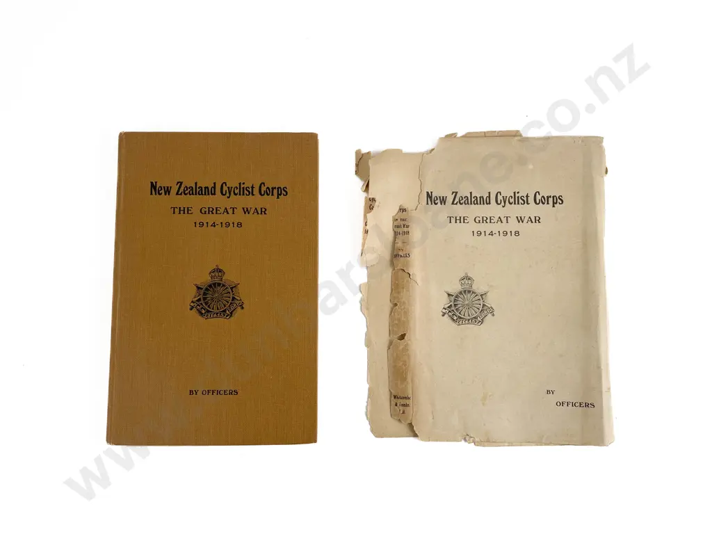 By Officers - Regimental History of New Zealand Cyclist Corps in The Great War 1914-1918 Image 1++