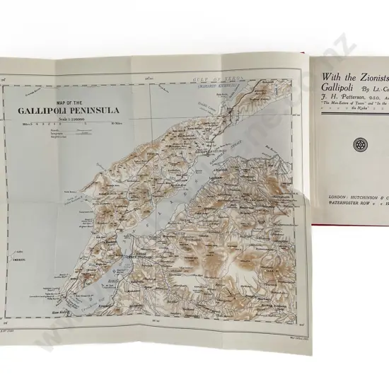 Patterson Lt Colonel F H - With the Zionists in Gallipoli