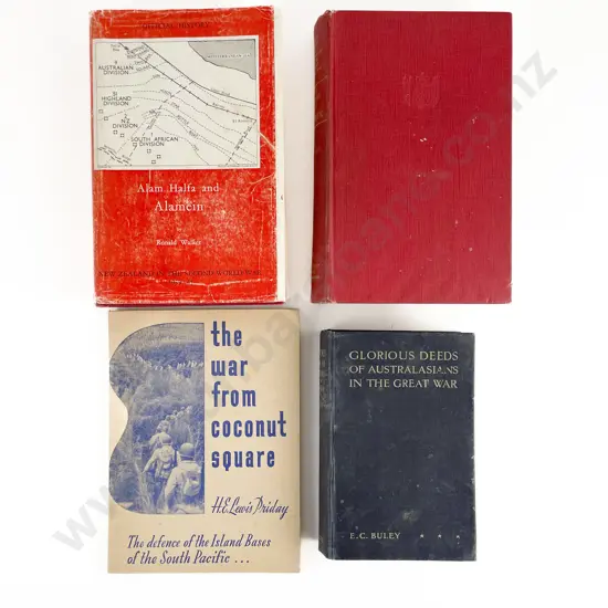 4 NZ/Australian War Volumes