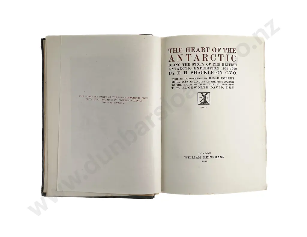 Shackleton E. H - The Heart Of The Antarctic Volume II Image 1++