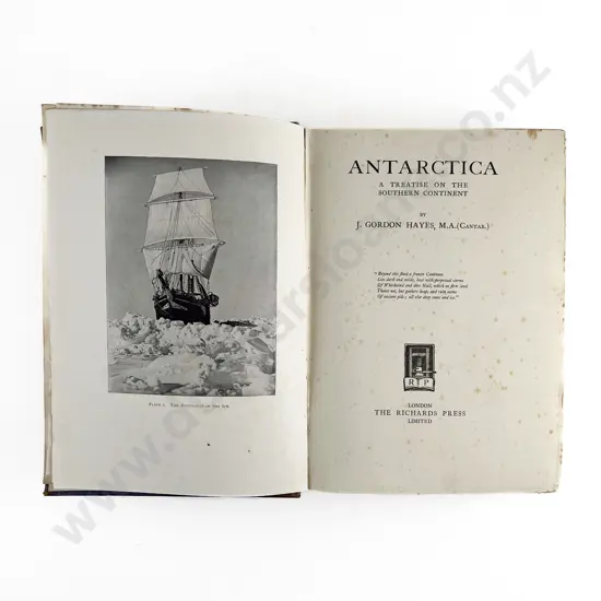 Hayes J Gordon - Antarctica