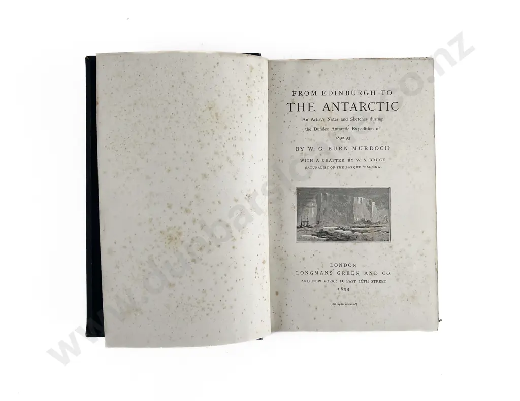 Murdoch W G Burn - From Edinburgh To The Antarctic Image 1++