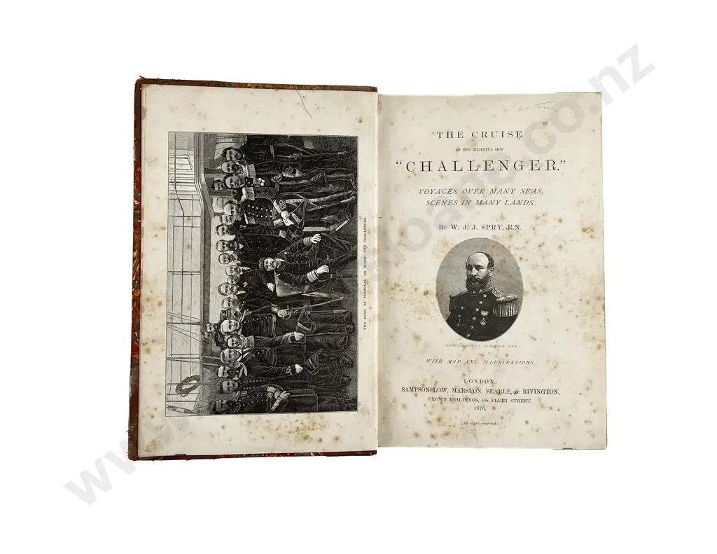 Spry W J J - The Cruise Of Her Majesty's Ship "Challenger" Image 1++