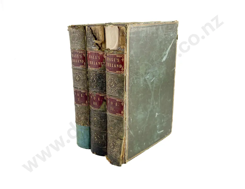 Hall Mr & Mrs S C - Ireland Its Scenery Character etc (3 Volumes) Image 1++