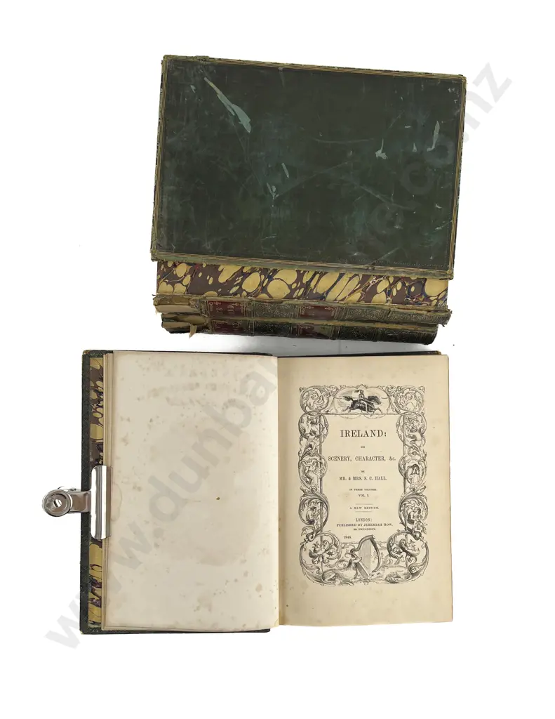 Hall Mr & Mrs S C - Ireland Its Scenery Character etc (3 Volumes) Image 1++