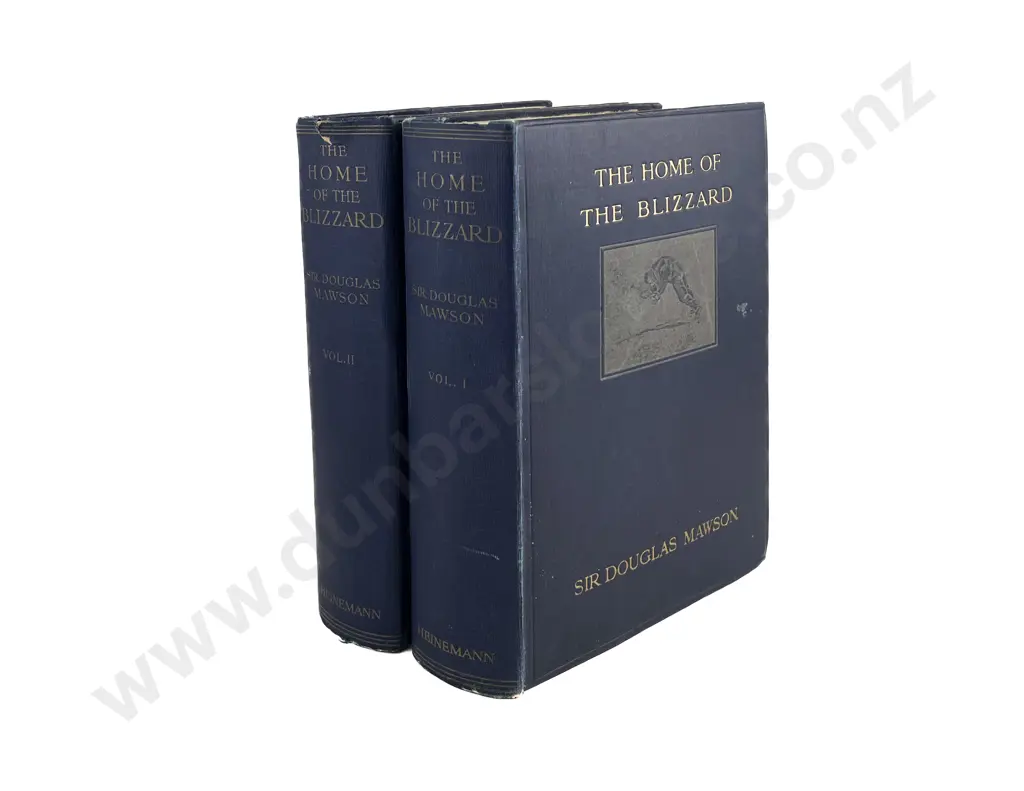 Mawson, Sir Douglas, The Home Of The Blizzard (2 Volumes0 Image 1++