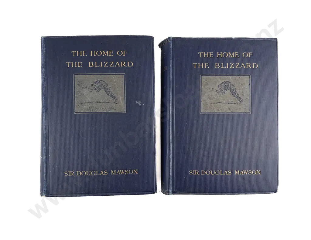 Mawson, Sir Douglas, The Home Of The Blizzard (2 Volumes0 Image 1++