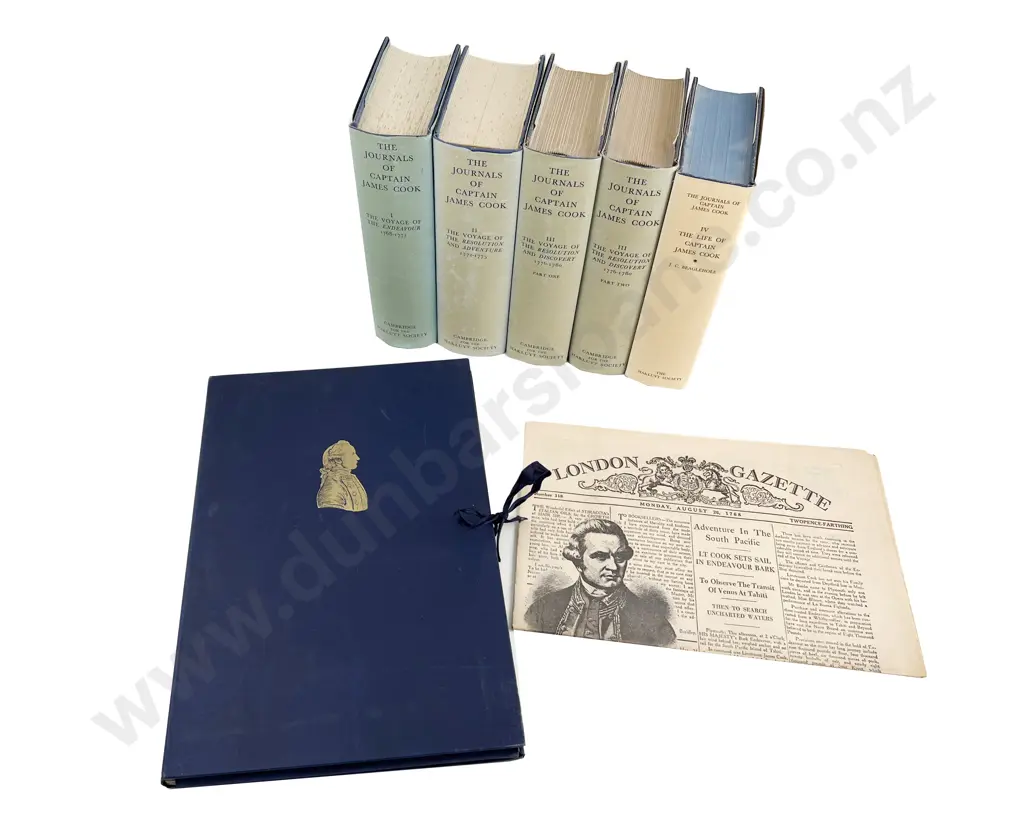 Beaglehole J C - The Journals of Captain James Cook Image 1++