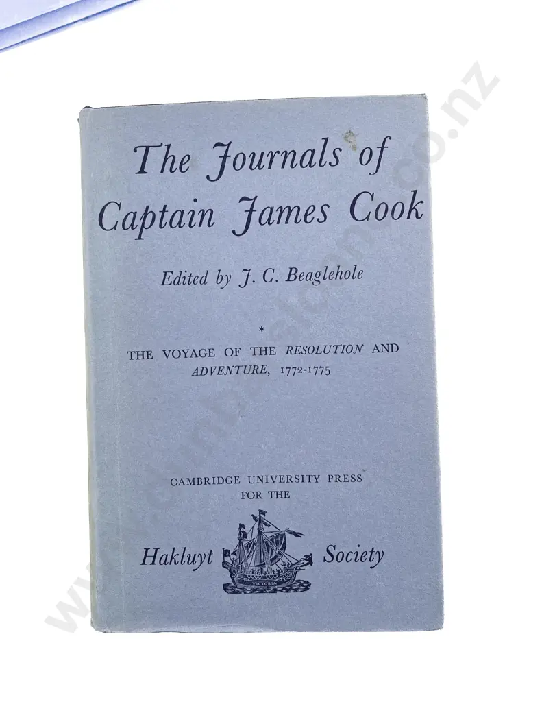 Beaglehole J C - The Journals of Captain James Cook Image 1++