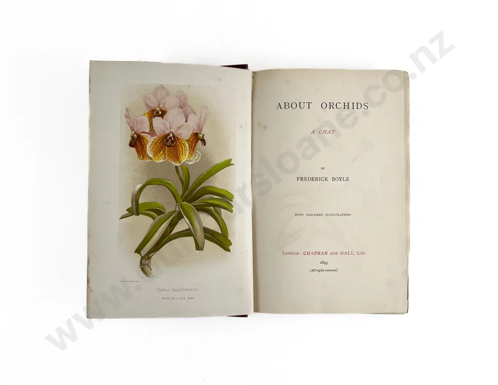 Boyle Frederick - About Orchids Image 1++