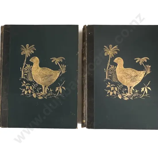 Buller Sir Walter Lawry - A History of the Birds Of New Zealand 2 Volumes