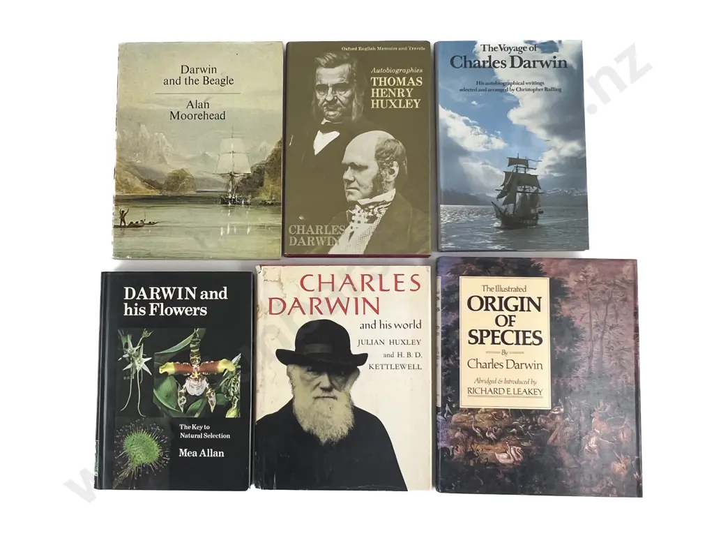 6 Modern Charles Darwin Related Volumes Image 1++