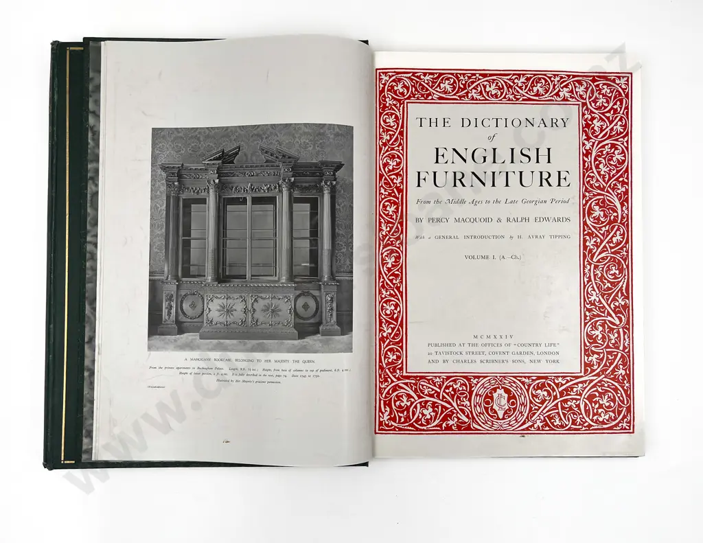 Macquoid Percy & Edwards Ralph - The Dictionary of English Furniture (3 Volumes) Image 1++