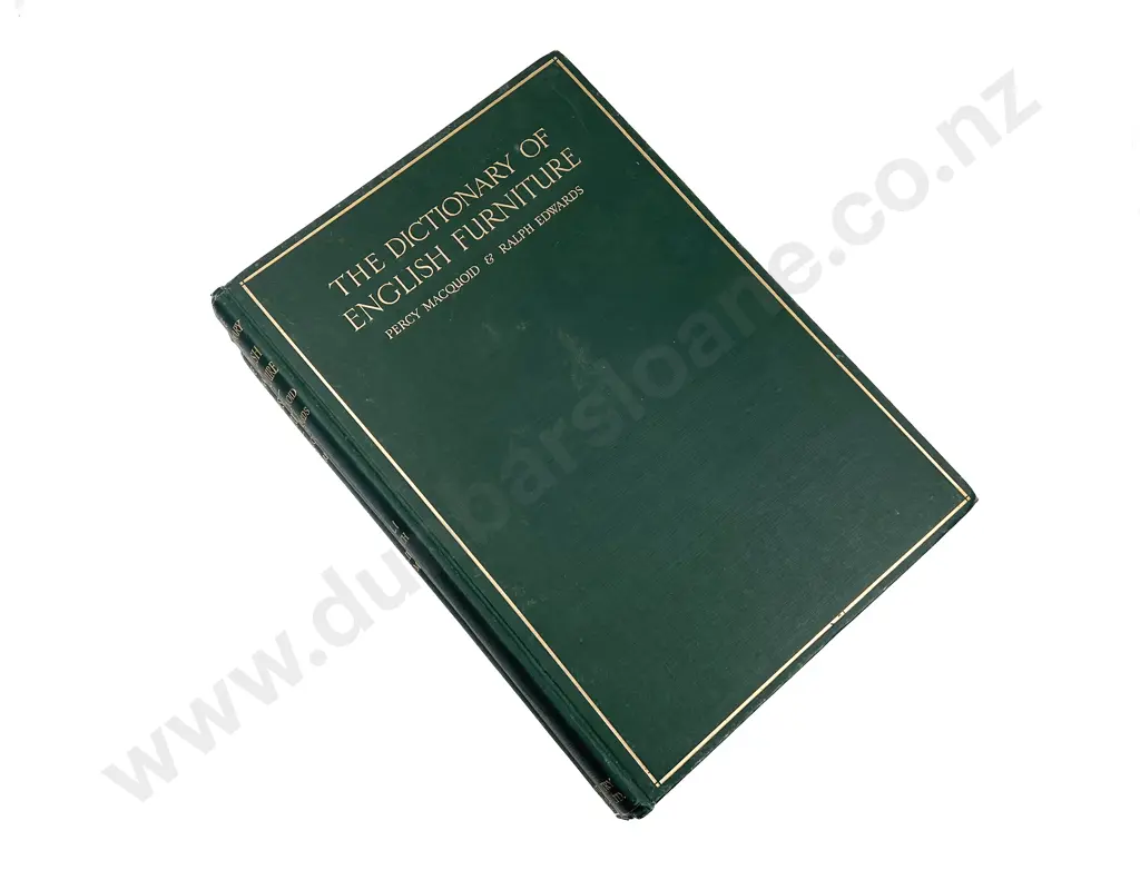 Macquoid Percy & Edwards Ralph - The Dictionary of English Furniture (3 Volumes) Image 1++