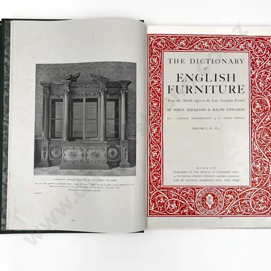 Macquoid Percy & Edwards Ralph - The Dictionary of English Furniture (3 Volumes)