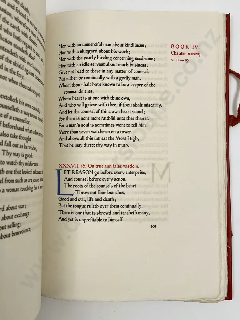 Hornby St John - The Wisdom Of Jesus The Son Of Sirach Commonly Called Ecclesiasticus Image 1++